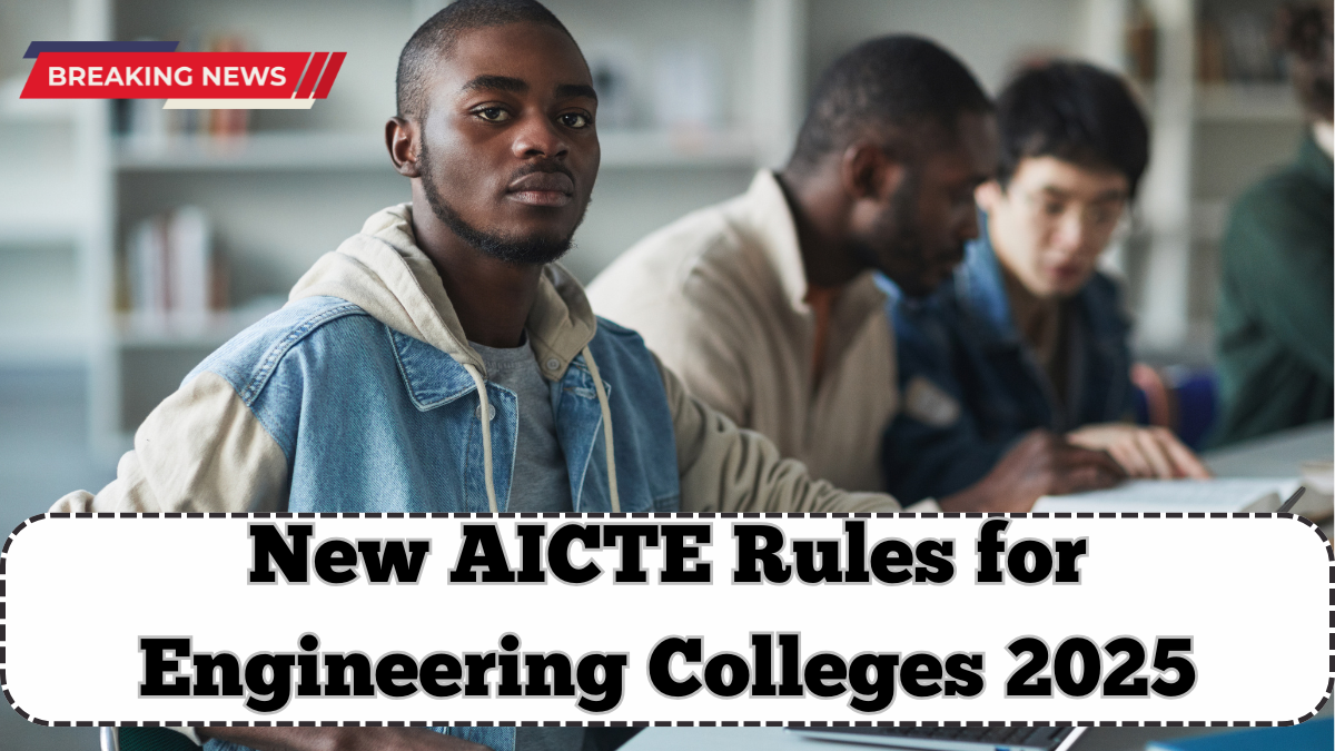 New AICTE Rules for Engineering Colleges 2025 – What Students Must Know