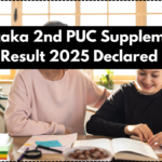 Karnataka 2nd PUC Supplementary Result 2025 Declared – Check Online
