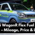 Maruti WagonR Flex Fuel Model Tested – Mileage, Price & Launch