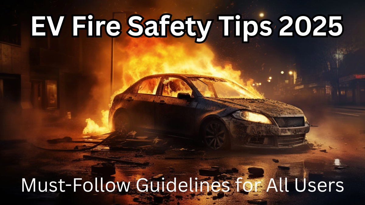 EV Fire Safety Tips 2025 – Must-Follow Guidelines for All Users