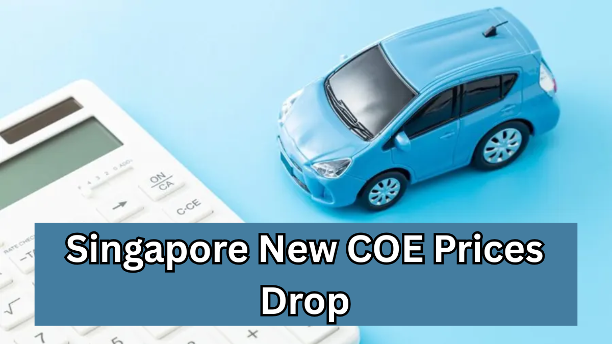 Singapore New COE Prices Drop for June 2025 – Latest Bidding Results