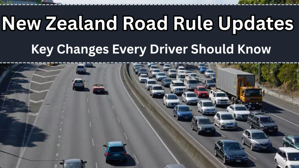 New Zealand Road Rule Updates 2025 – Key Changes Every Driver Should Know