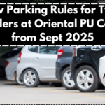 New Parking Rules for Two-Wheelers at Oriental PU College from Sept 2025
